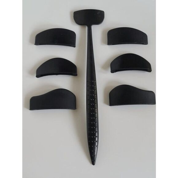 6-In-1 Silicone Printing Tool Eyeshadow Shaper Stencil Eye Makeup Stamp NEW - Picture 5 of 13